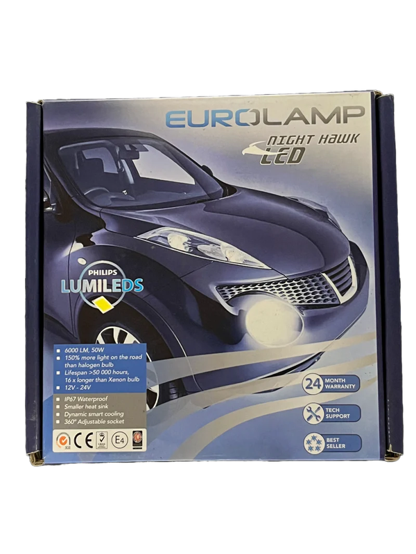 Eurolamp HB3 LED NIGHT HAWK EN-HB3LED6000K
