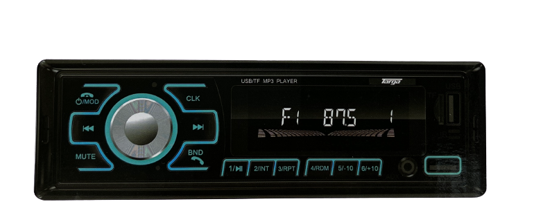 Targa TG260B Single Din Bluetooth Media Player