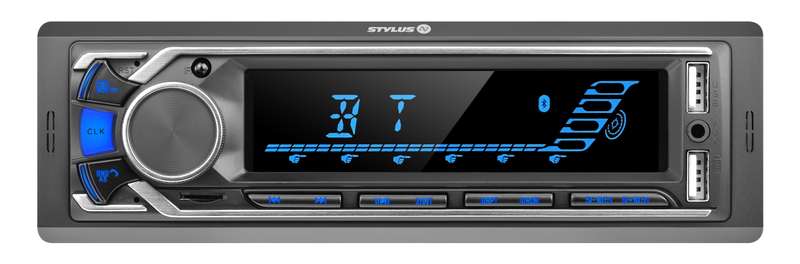 Stylus MA090DCKBT Bluetooth/USB Fixed Face Single Din Radio