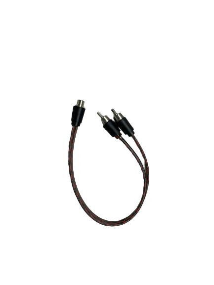 Radiant 2 Male-1 Female RCA Splitter Cable