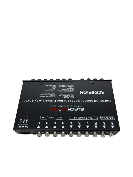 Black Spider SCORPION 7 Band Parametric Equalizer