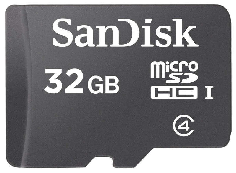 SD microSDHC 32GB card with Adapter
