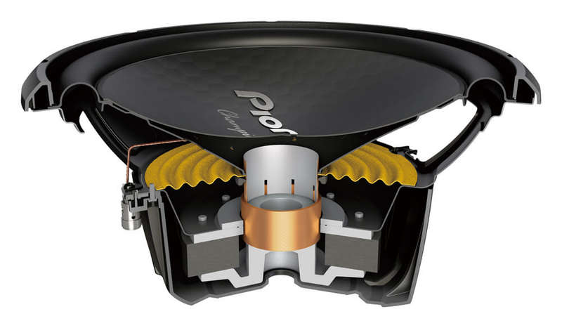 Pioneer Champion Series TS-W32S4 12" 1600w SVC Component Subwoofer