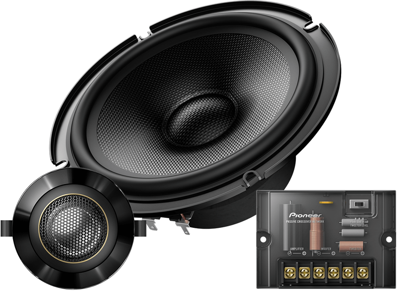 Pioneer TS-Z65CH 6.5" 330W 110RMS Component Speakers