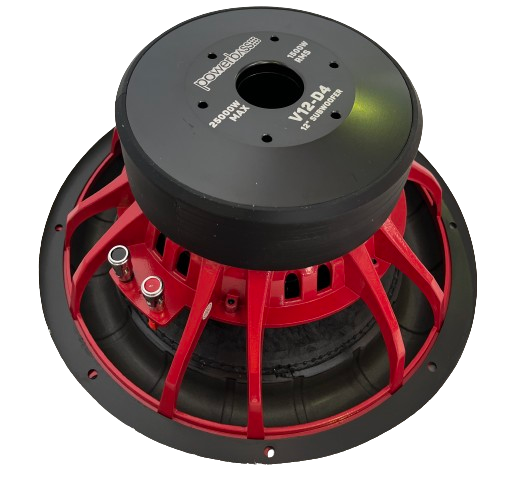 Powerbass V12-D4 12" Inch DVC 25000W Subwoofer