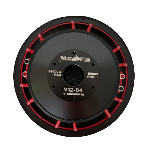 Powerbass V12-D4 12" Inch DVC 25000W Subwoofer