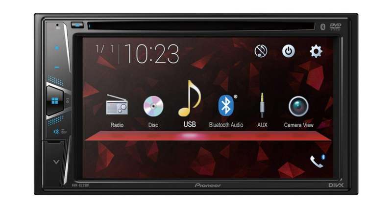 Pioneer AVH-G225BT BT/DVD/CD/AUX/USB Double Din Radio