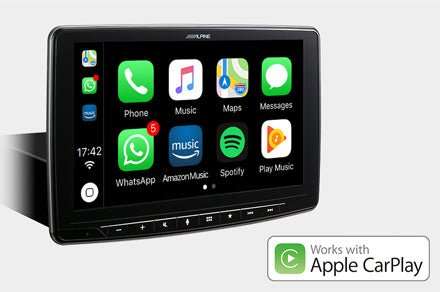 Alpine ILX-F903D  9 Single Din BT/USB with Carplay & Android Auto