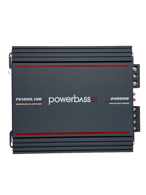 Powerbass PE-1200.1DB 24 000W 1200RMS Monoblock Amplifier