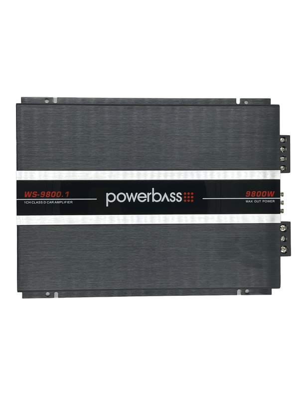 Powerbass WS-9800.1 600 RMS Monoblock Amplifier