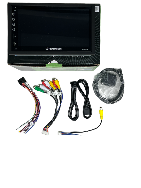 PARAMOUNT ZTBM702 7" Double Din Android with BT/USB Media