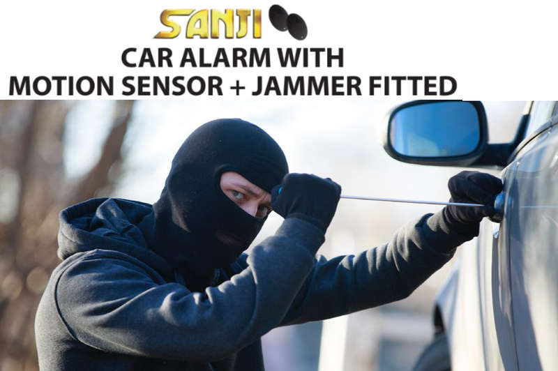 Sanji ZX70MK3-E Remote Alarm (2 Year Warranty)  With Fitment included