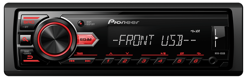 Pioneer 85UB USB/AUX Single Din Media Player