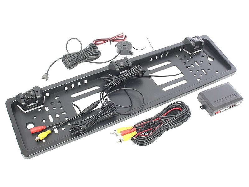 Targa CAMPDC Reverse Camera Numberplate with PDC