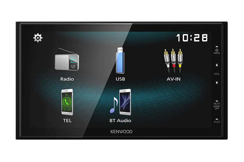 KENWOOD DMX1025BT 6.8" Double Din BT/USB MEDIA PLAYER