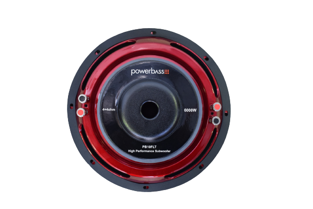 Powerbass PB10FLT 10" 6000W Flat DVC Subwoofer