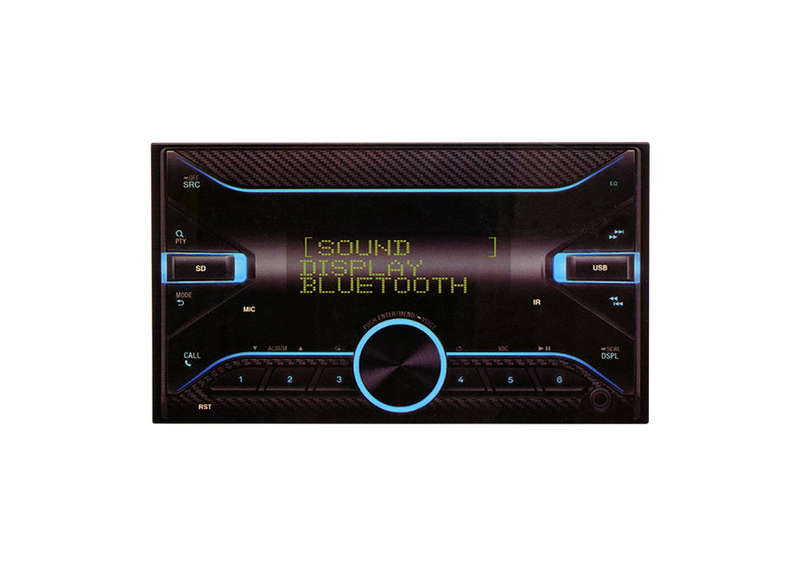 ICE Power IP-4012 Bluetooth/USB/AUX/SD FM Double Din Media Player