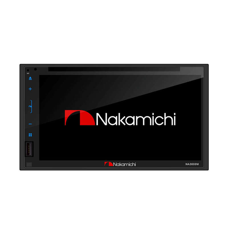 Nakamichi NA3600M 6.7 Double Din DVD/BT/USB GPS Ready Multi-Media Receiver