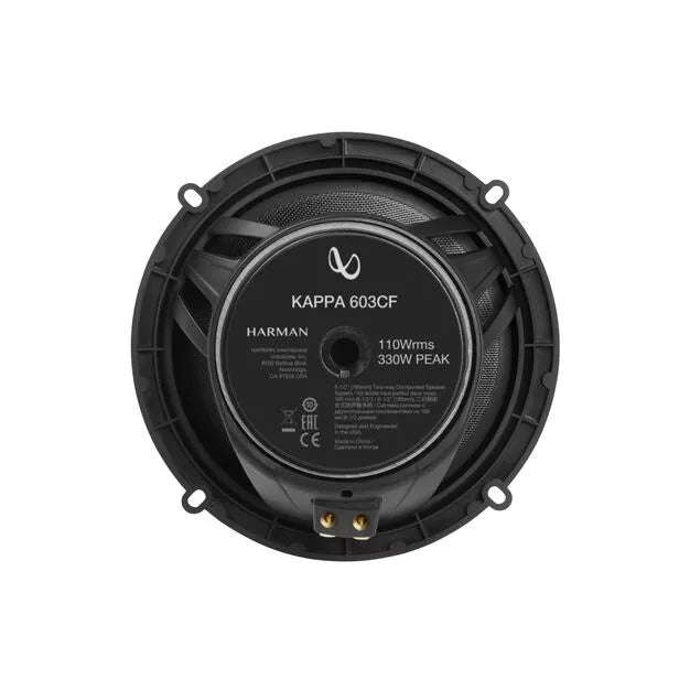 Infinity KAPPA603CF 6.5" 2-Way Component Speaker System