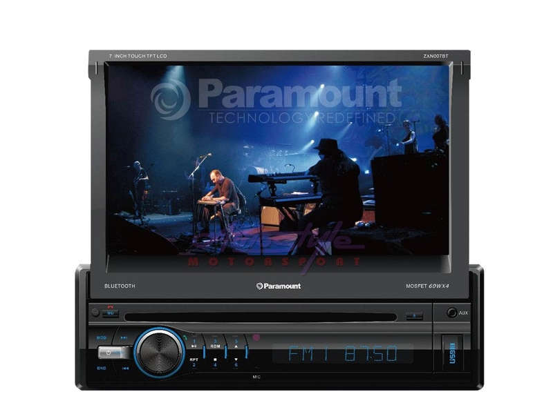 Paramount ZXN007BT BT/USB Touchscreen in-dash Bluetooth/USB/AUX DVD Player