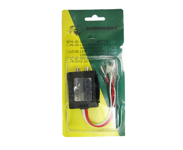 Audiobank HL-02 RCA Hi-Low Converter