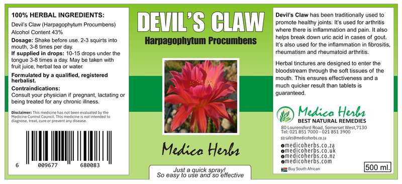 Devil's Claw 500ml