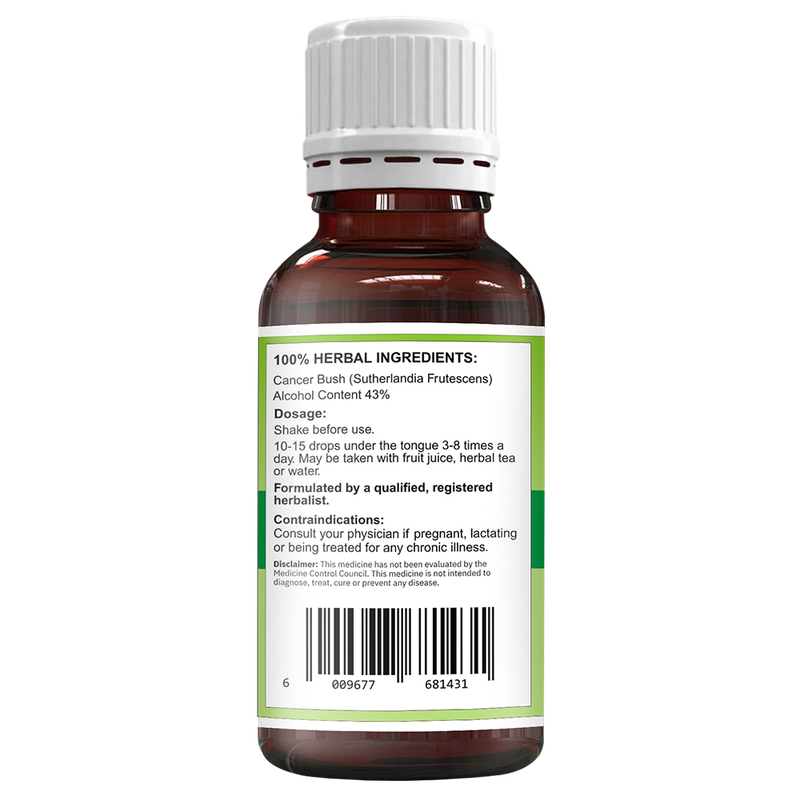 Cancer Bush Drops (Sutherlandia Frutescens) 50ml