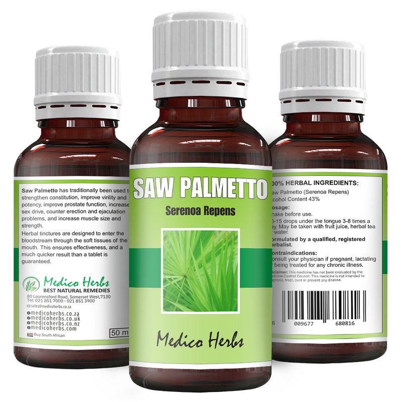 Saw Palmetto Drops (Serenoa Repens) 50ml