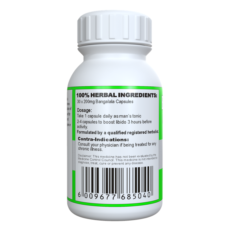 Bangalala Eriosema cordatum 30 Capsules