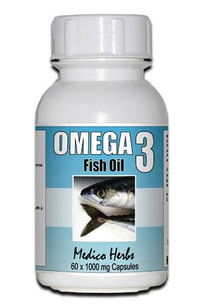 Omega 3 Soft Gel Capsules 60 x 1000mg.