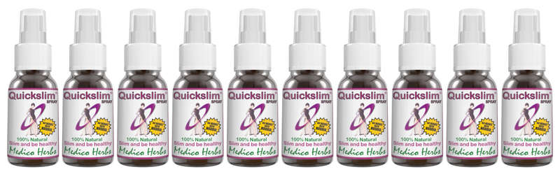 Quickslim Weight Loss Spray 50ml Bulk Buy 10 bottles