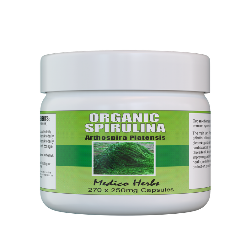 Spirulina Organic 270 x 250mg Capsules Special Price