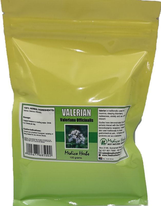 Valerian Dried Herb Tea (Valeriana Officinalis) 100g