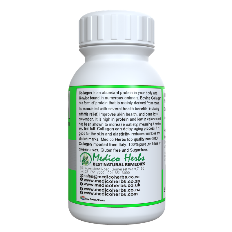Collagen Capsules - Bovine Peptide Hydrolysed