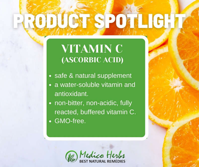 Buffered Vitamin C Pure Calcium ascorbate crystals 1 Kg.
