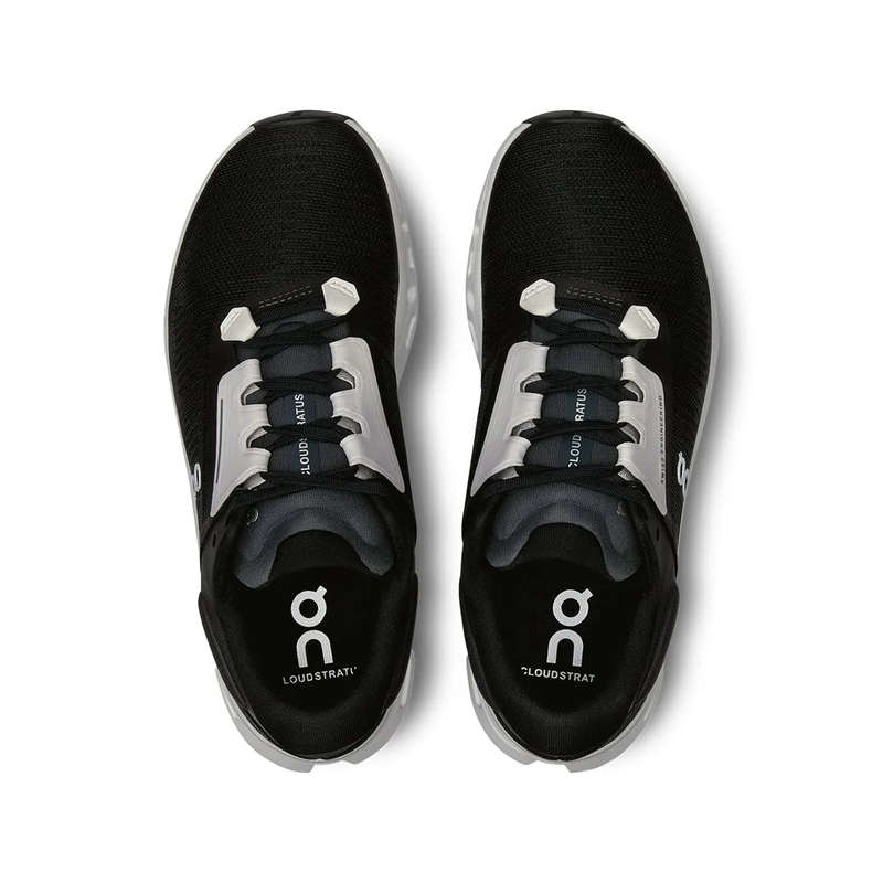 On Cloudstratus 3 Black | Frost Women