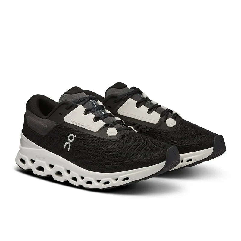 On Cloudstratus 3 Black | Frost Men