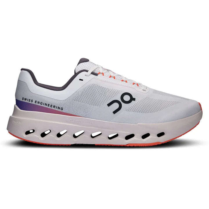 On Cloudsurfer Next White | Flame