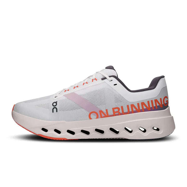 On Cloudsurfer Next White | Flame