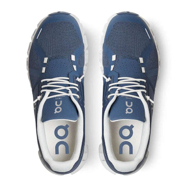 On Cloud 5 Denim | White