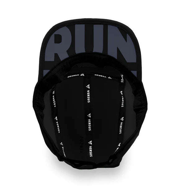Versus Black Obsidian Running Cap