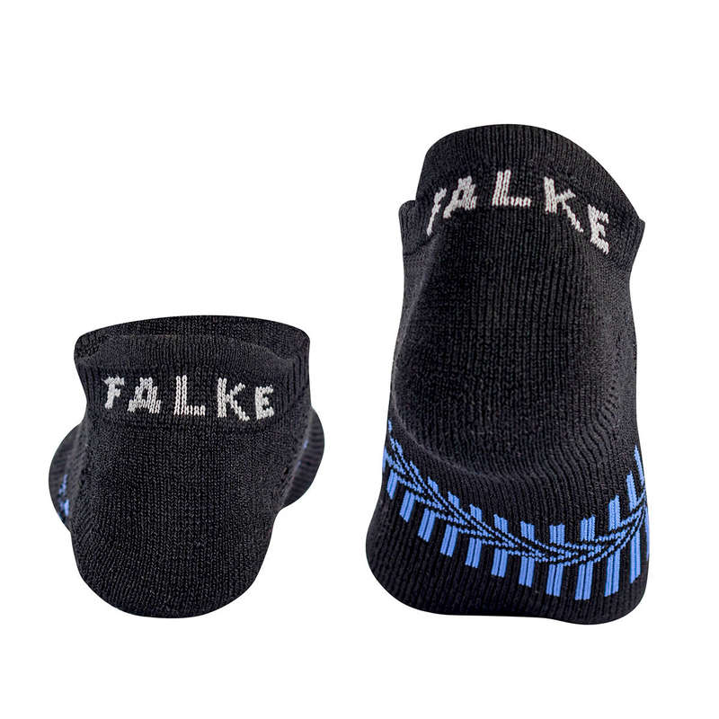 Falke Hidden Cool Light Blue Black - UK10-12
