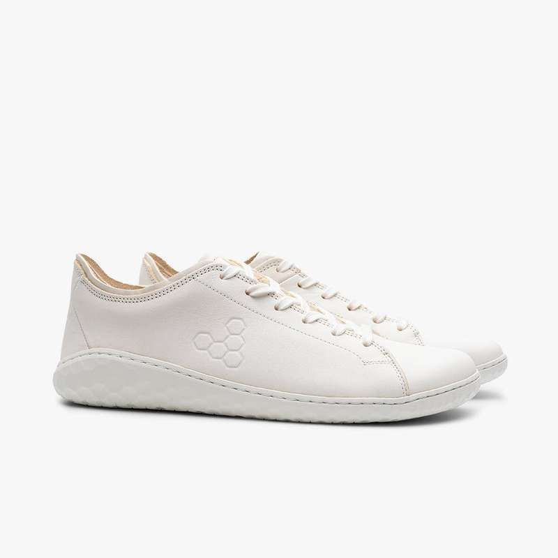 Vivobarefoot Geo Court III Womens Bright White
