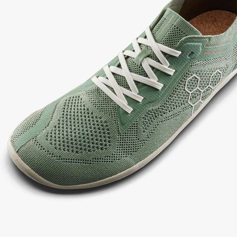 Vivobarefoot Primus Lite Knit Natural Mens Dusty Green