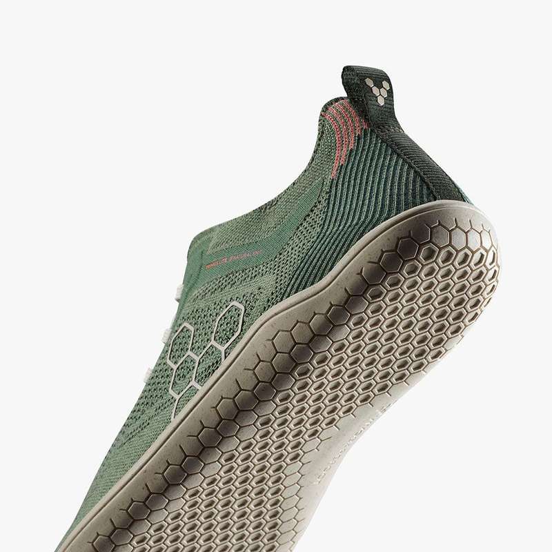Vivobarefoot Primus Lite Knit Natural Mens Dusty Green