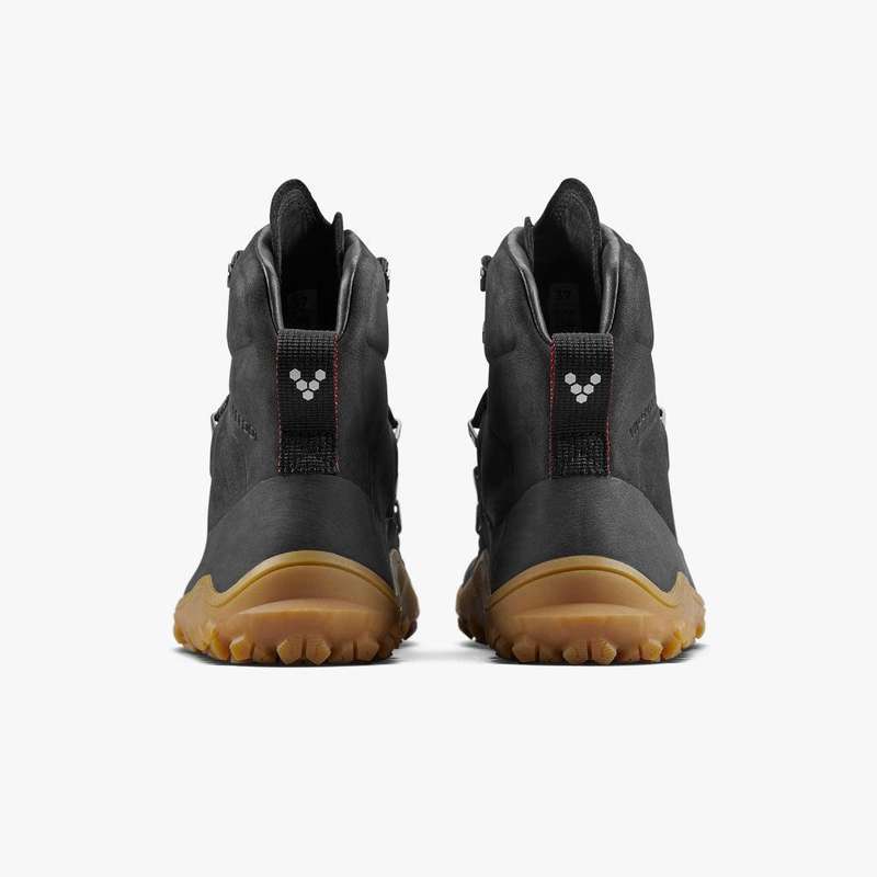 Vivobarefoot Tracker Leather AT Mens Obsidian