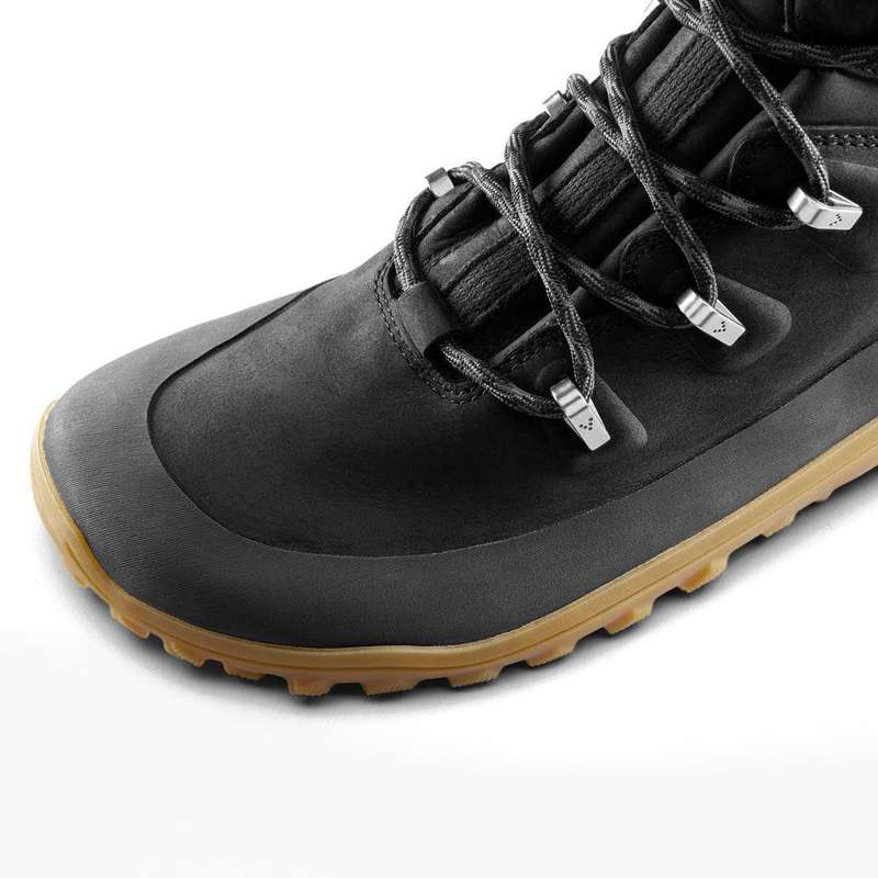 Vivobarefoot Tracker Leather AT Mens Obsidian