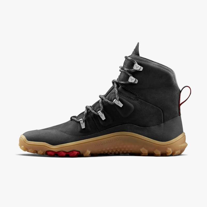 Vivobarefoot Tracker Leather AT Mens Obsidian