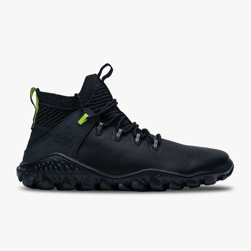 Vivobarefoot Magna Forest ESC Mens Obsidian/Lime