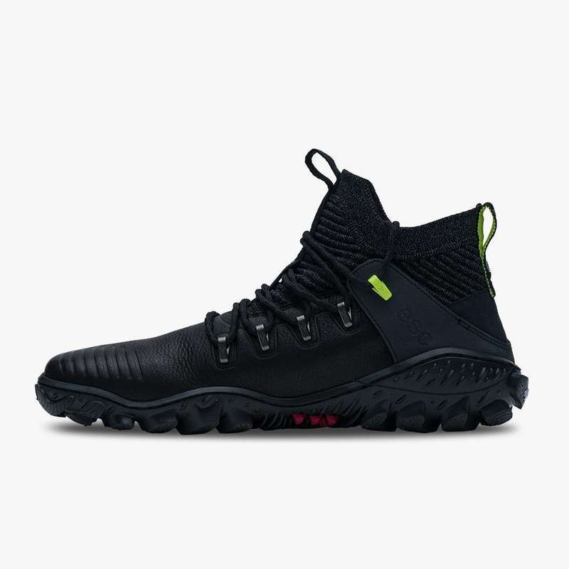 Vivobarefoot Magna Forest ESC Mens Obsidian/Lime
